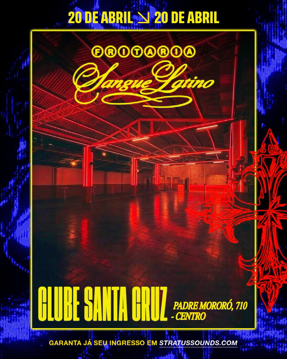 FRITARIA Sangue Latino 20/04 tweet media