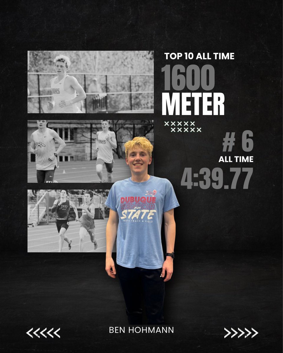 Dubuque Senior Track and Field tweet media