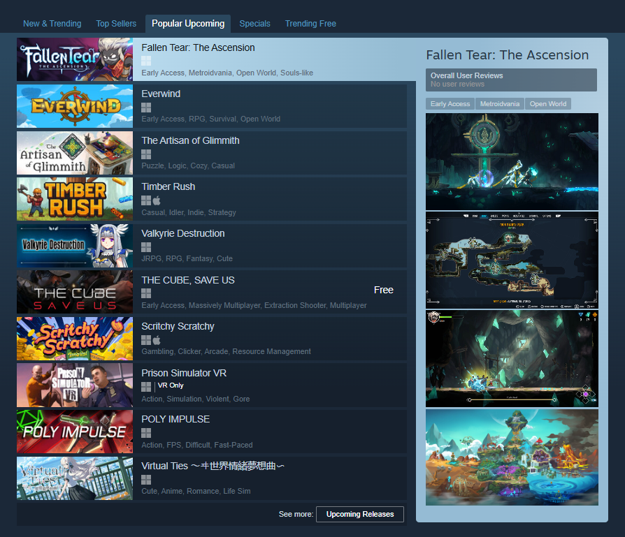Fallen Tear: The Ascension ⚔️ OUT NOW! tweet media