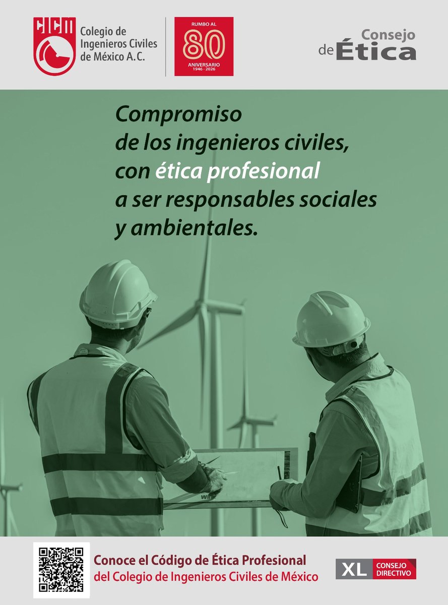 Colegio de Ingenieros Civiles de México, A. C. tweet media