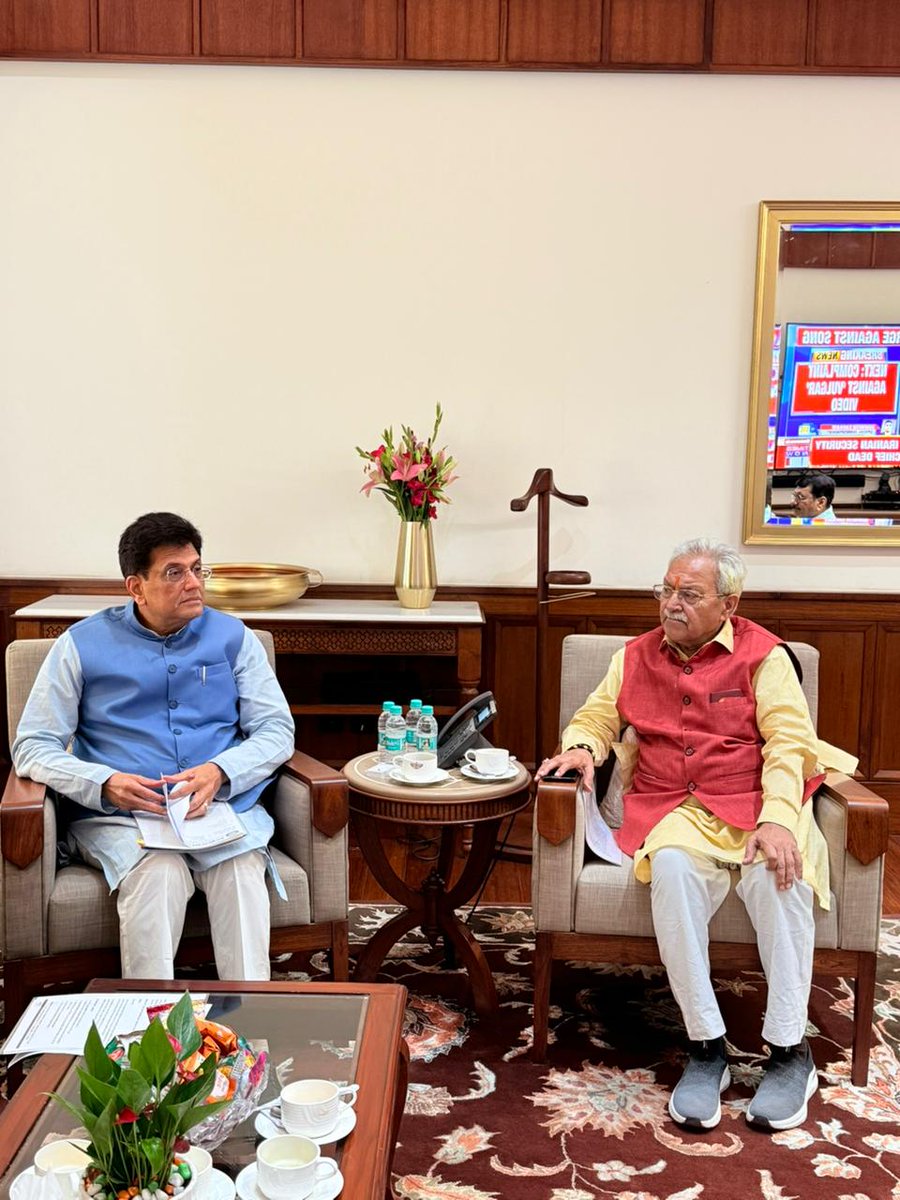 Piyush Goyal Office tweet media