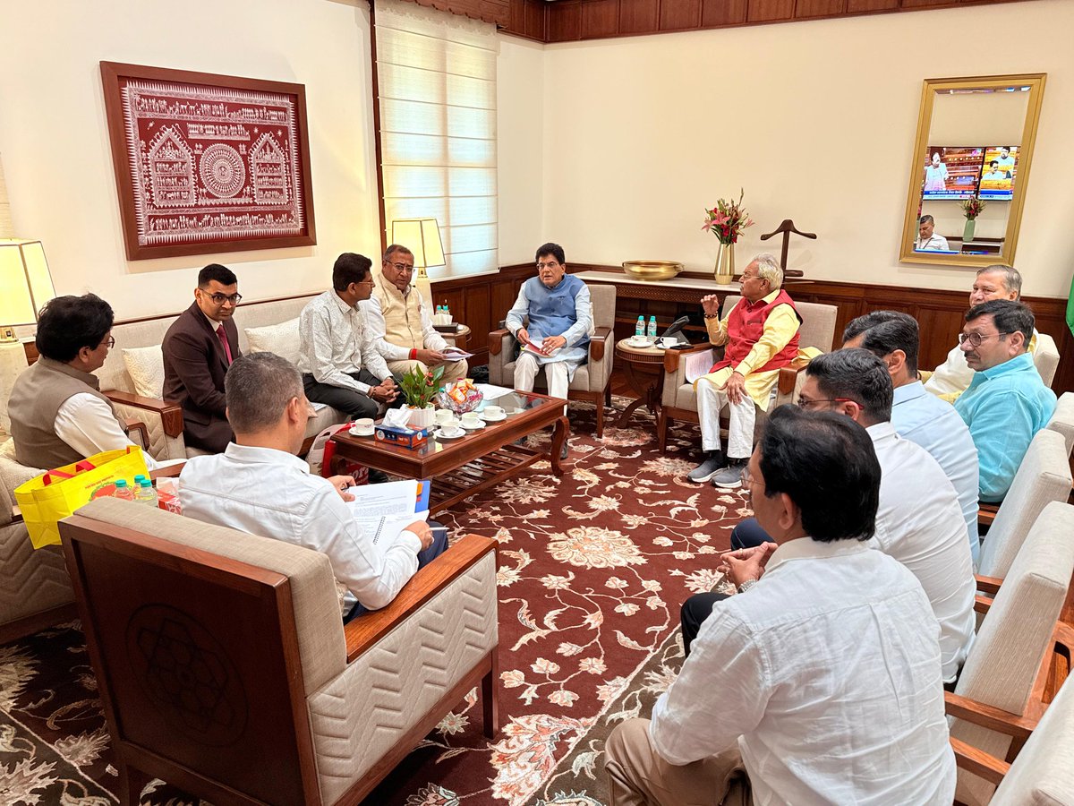 Piyush Goyal Office tweet media