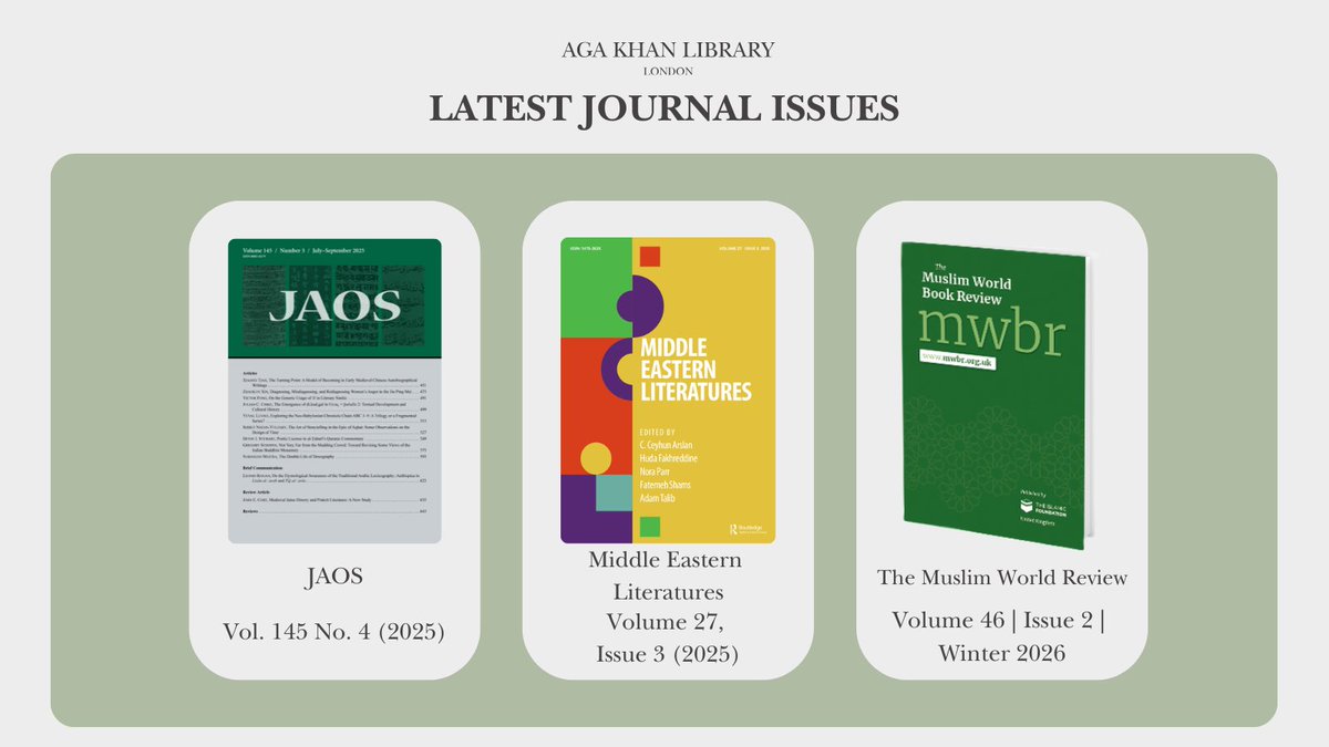 Aga Khan Library tweet media