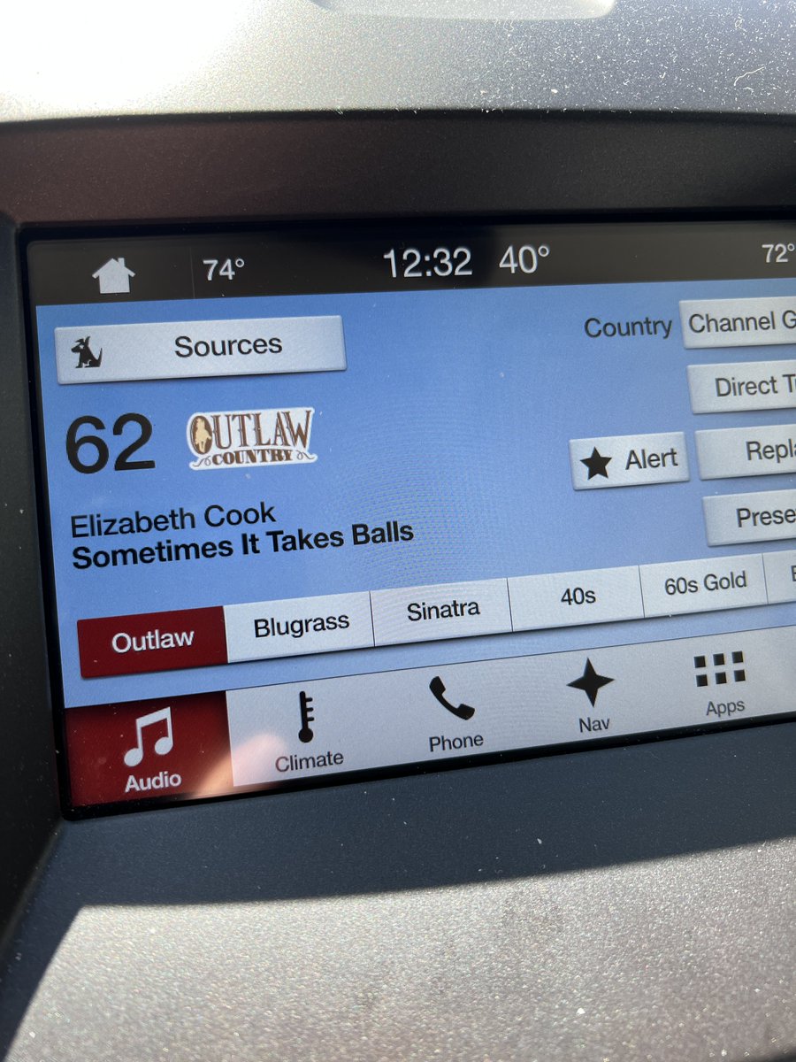 jackfromacworth's tweet image. What she said! ⁦@Elizabeth_Cook⁩ #ApronStrings on satellite #62. Happy St. Patrick’s Day! 🤠