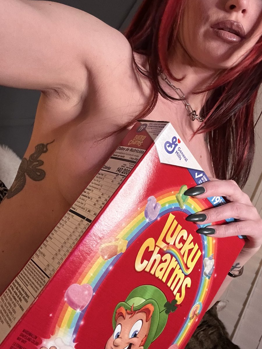 just checking the nutrition I’ll get from Lucky Charms