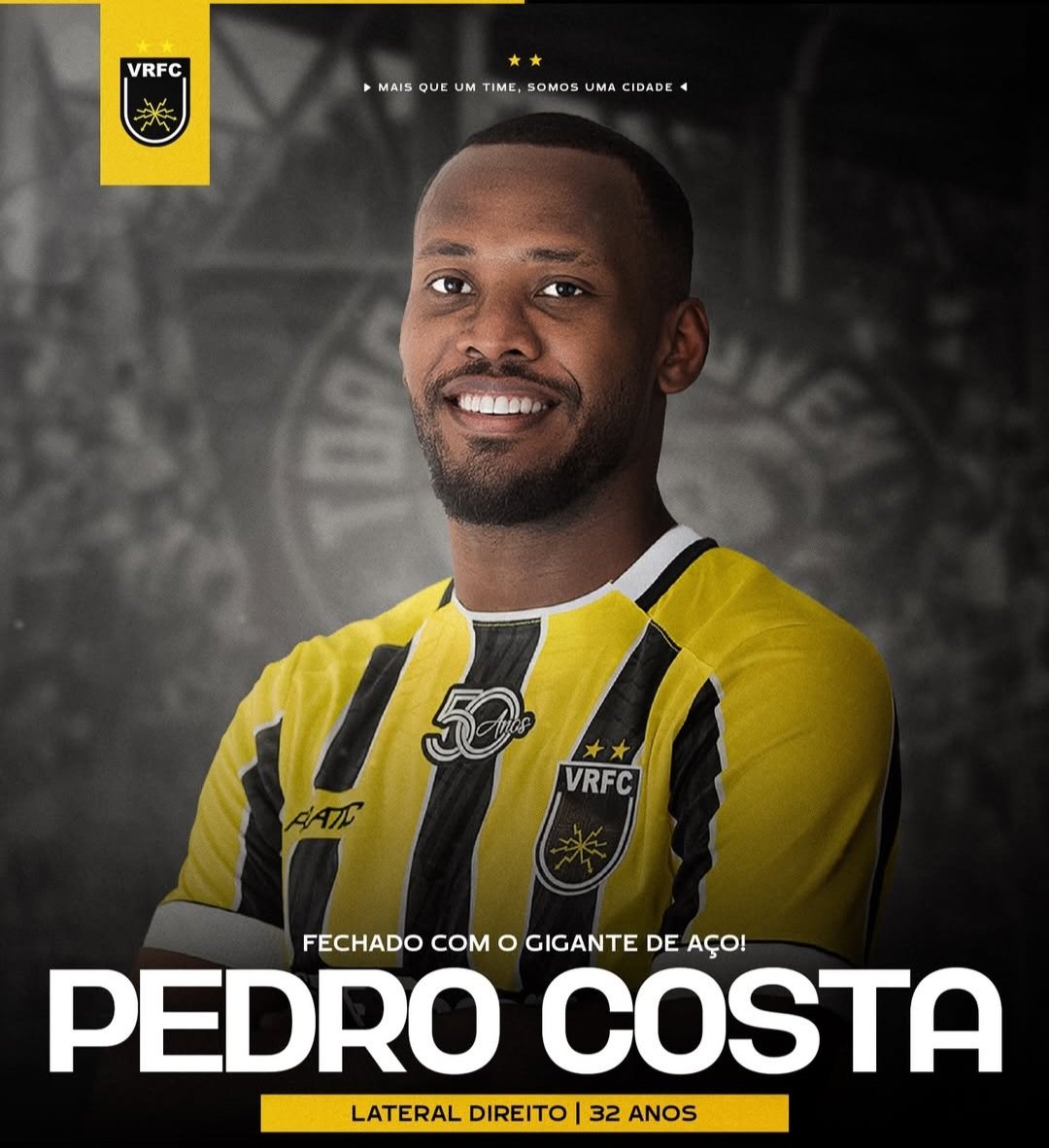 CTransferencias's tweet photo. O Volta Redonda-RJ anunciou a contratação do lateral-direito Pedro Costa, de 32 anos.

Jogador pertence ao Santa Cruz e fica no tricolor de aço até o final da Série C do Brasileiro. https://t.co/Rjy1yb7fcx