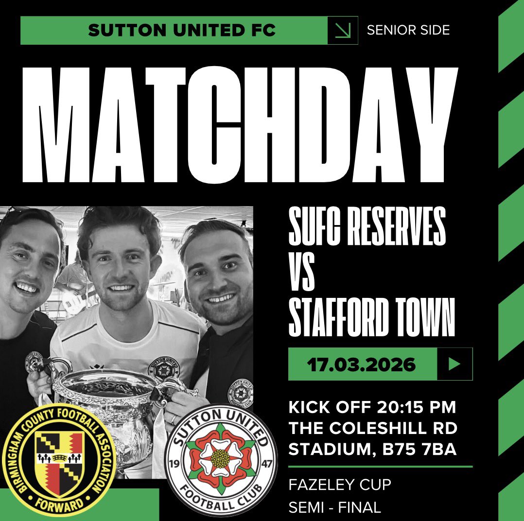 Sutton United FC (Birmingham) tweet media