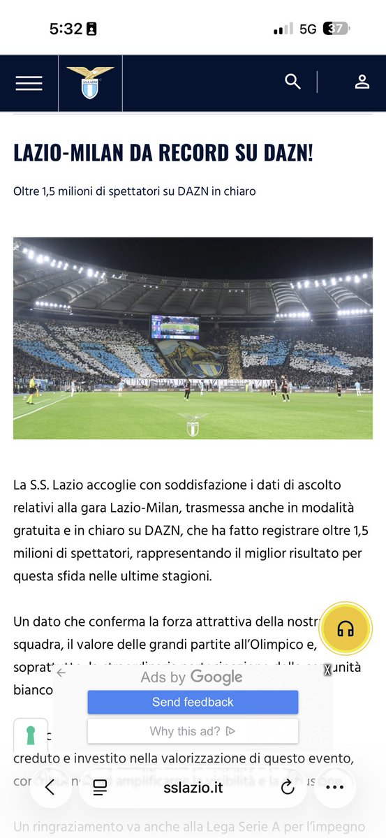 S.S. Lazio World tweet media