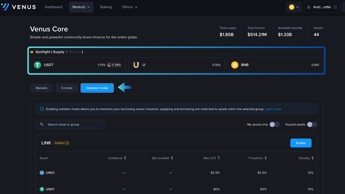 Venus Protocol tweet media