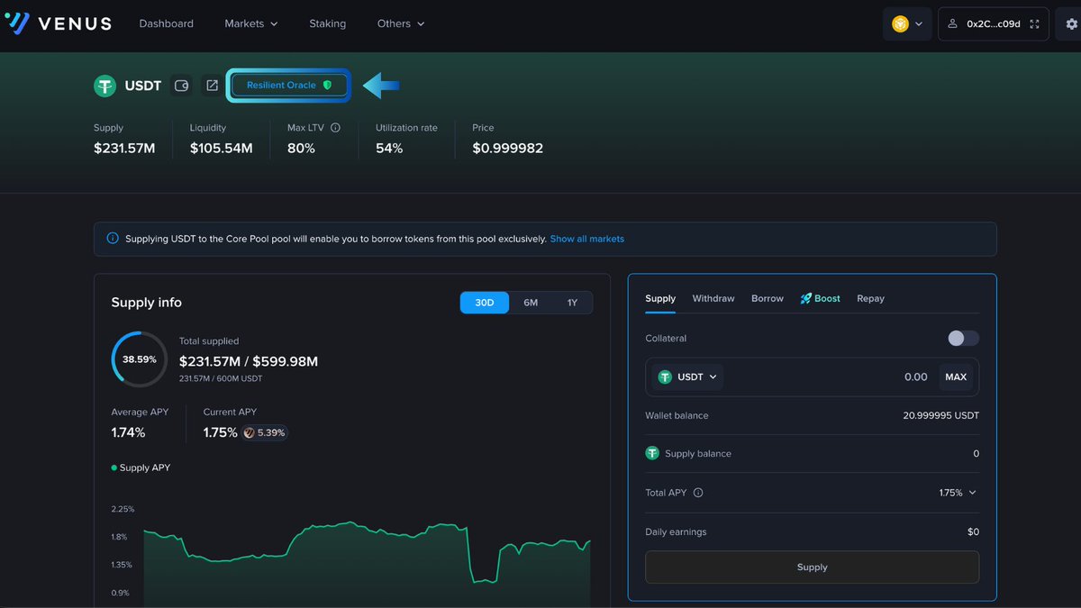 Venus Protocol tweet media