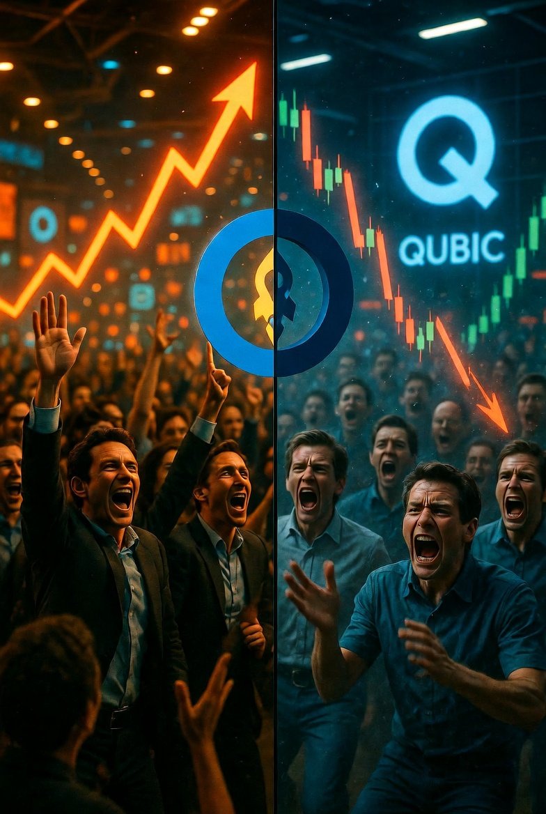 gutzykkkz's tweet image. Market goes up → everyone cheers
Market dips → everyone panics
Meanwhile… ⚡ $QUBIC down 7% after +40%
Nothing changed:
⚡ Feeless
⚡ Ultra-fast
⚡ AI compute
Price moved. Fundamentals didn’t. That’s the signal. 🚀#AltSeason #CryptoGains #DiamondHands #LoadingZone #NextLegUp