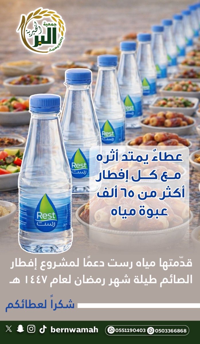 جمعية البر الخيرية بالنويعمة tweet media