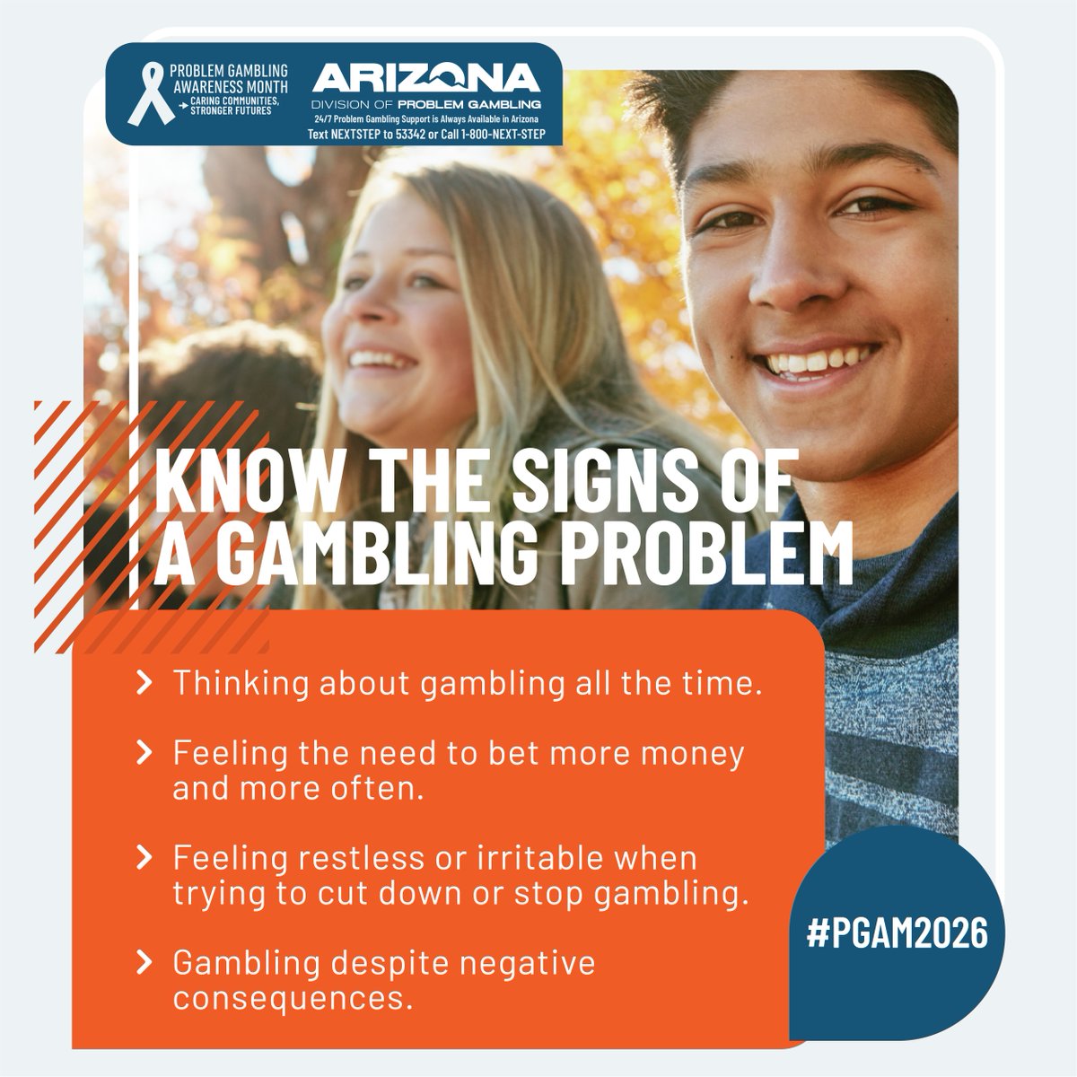 Arizona Division of Problem Gambling tweet media