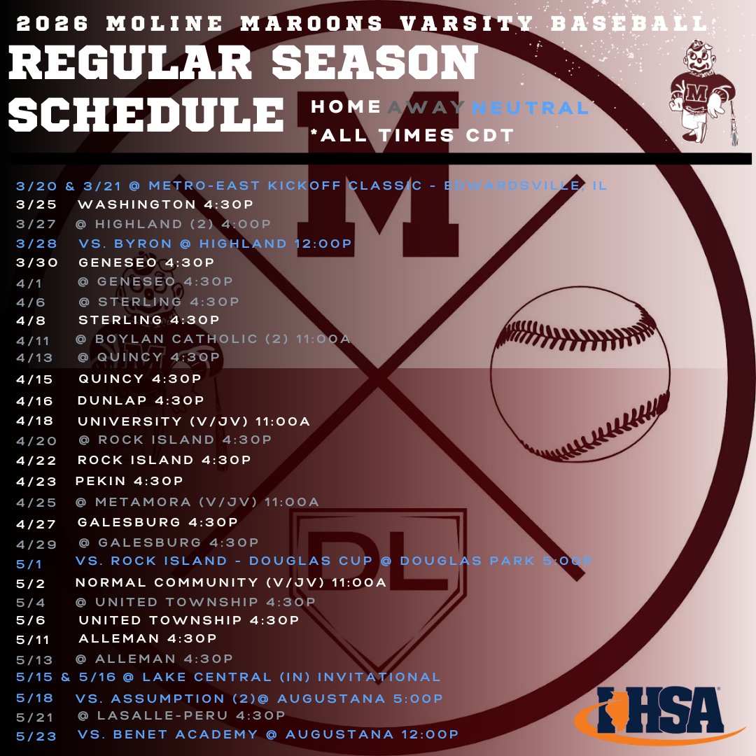 Moline Maroons tweet media