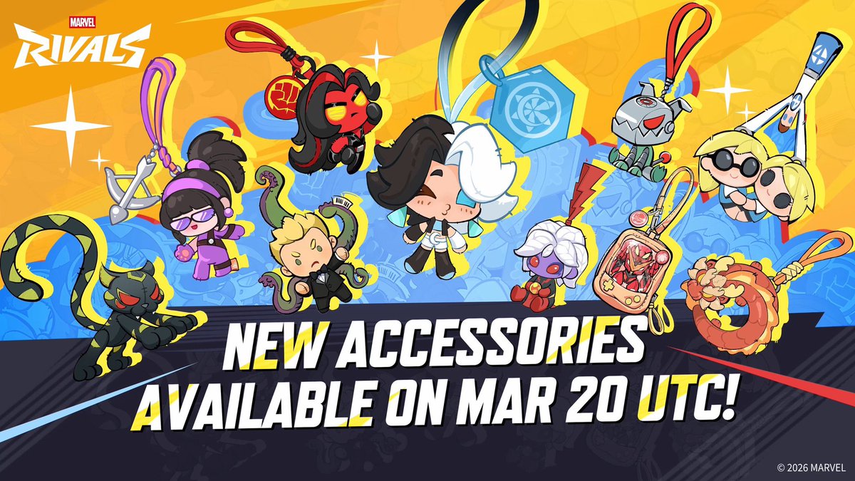 Marvel Rivals Objects New Accessories coming to Marvel Rivals! #MarvelRivals
