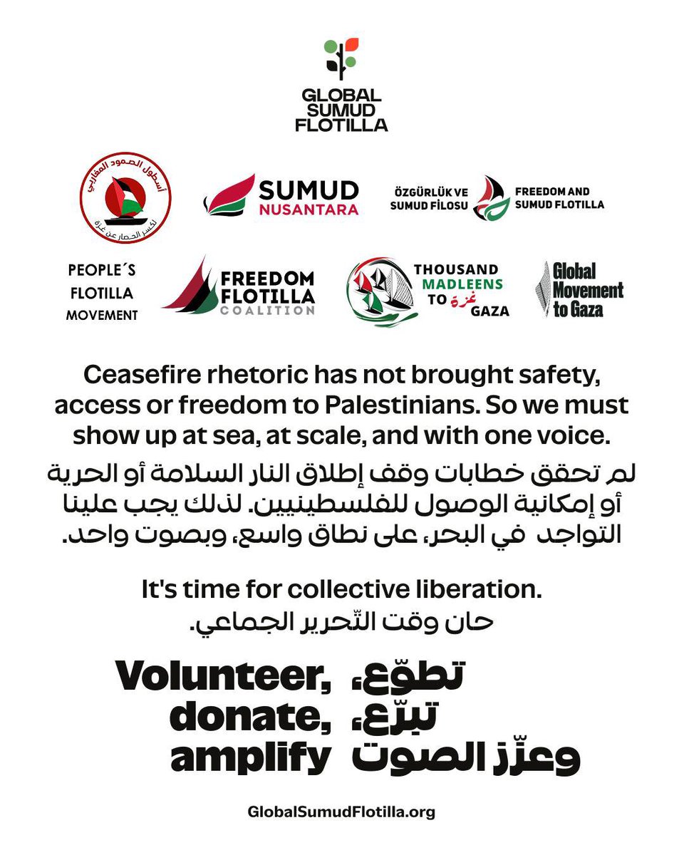 Global Sumud Arabian Gulf tweet media