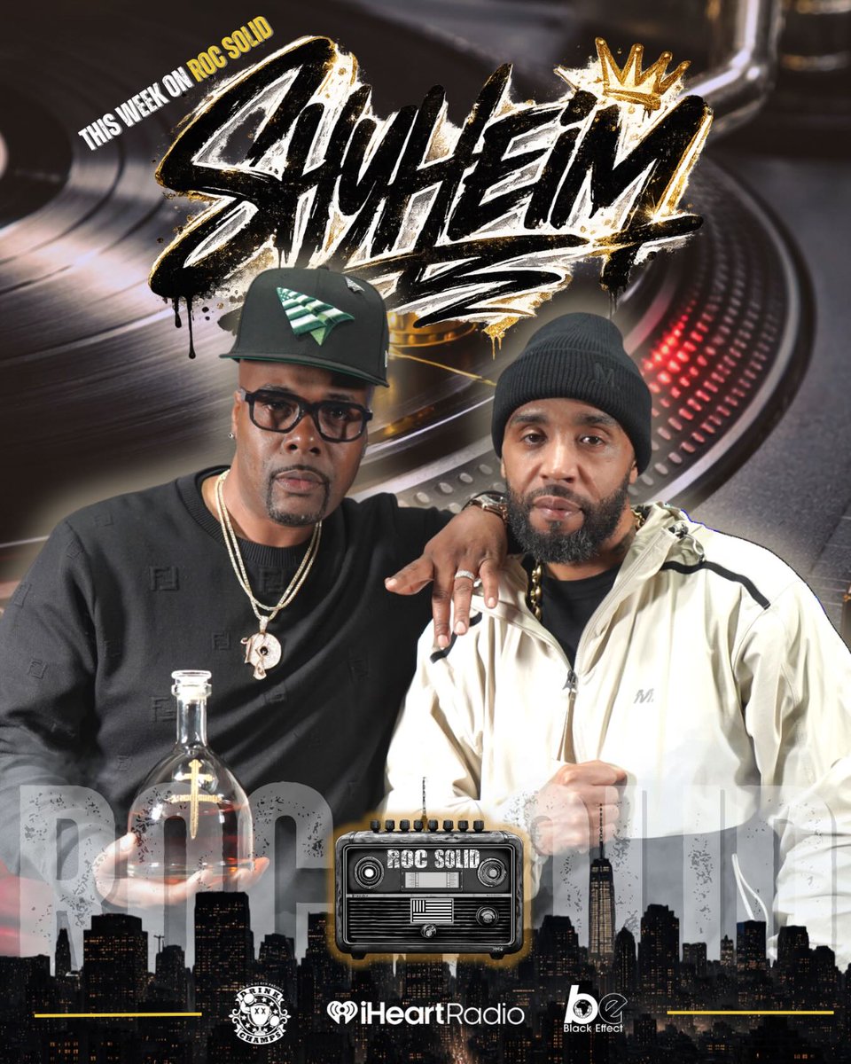 Drinkchamps's tweet photo. π₯NEW Episode From young star to grown perspective π @shyheim_rugged sits down with @memphisbleek for a real conversation on growth, music & the Wu influence π―
TUESDAY - @BlackEffectPods Network π
THURSDAY - #YouTube πΊ
πͺ¨π€ #RocSolid Podcast @Drinkchamps https://t.co/7T16FIAgIN