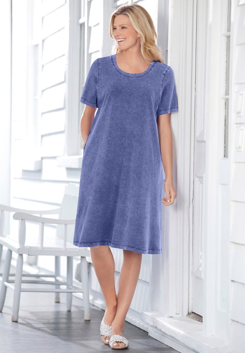DealHive2day's tweet image. Perfect Short-Sleeve Crewneck Tee Dress at $22.49 - $24.99

sovrn.co/6uc5uzl

#Sleeve #Crewneck #Dress