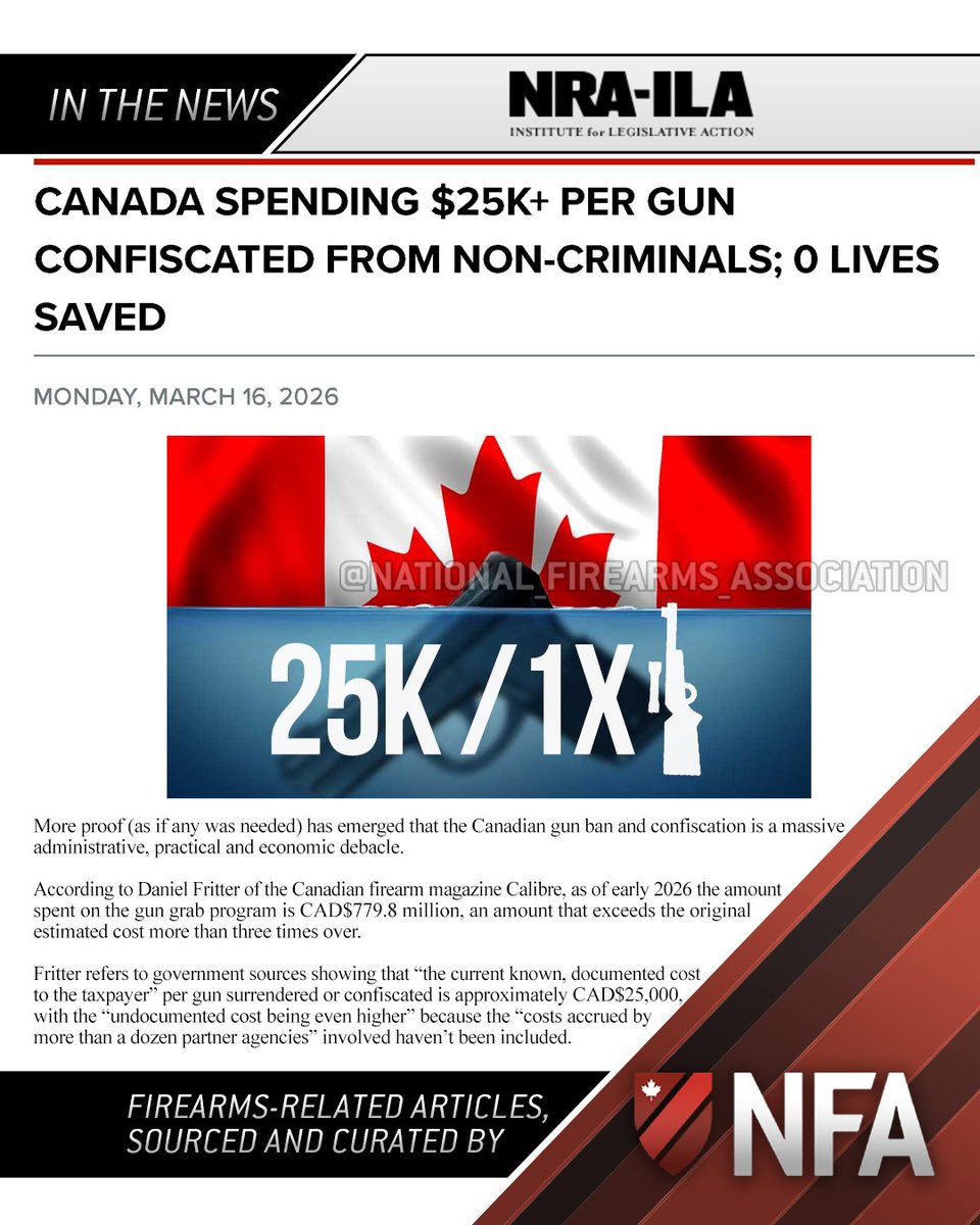 Canada's National Firearms Association tweet media