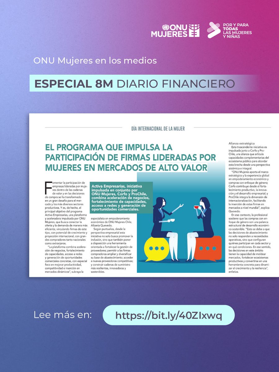 ONU Mujeres Chile tweet media