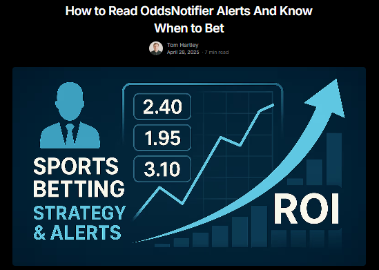 OddsNotifier.io tweet media