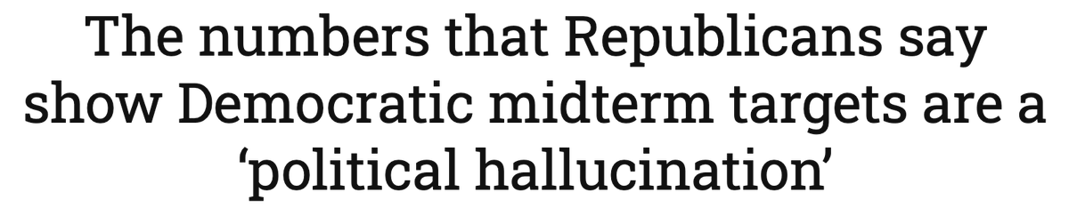 zach_bannon's tweet photo. It’s clear the only spin desperate Democrats are successful at is spinning themselves out of reality:
#MI04: Over $1M COH R advantage
#M002: Over $3M COH R advantage
#OH15: Over $1M COH R advantage
#WI01: Over $4M COH R advantage
All 4 R incumbents won by 10+ in 2024. https://t.co/vKTQf2YekV