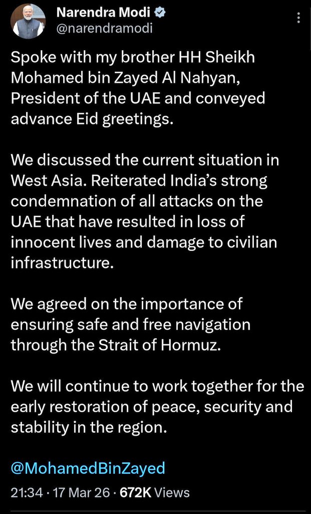 UnapologticSlay's tweet photo. @ankitatIIMA @aravind @ankitatIIMA modiji used term West Asia and not Middle East 🤔 https://t.co/zcbIiQgVSe