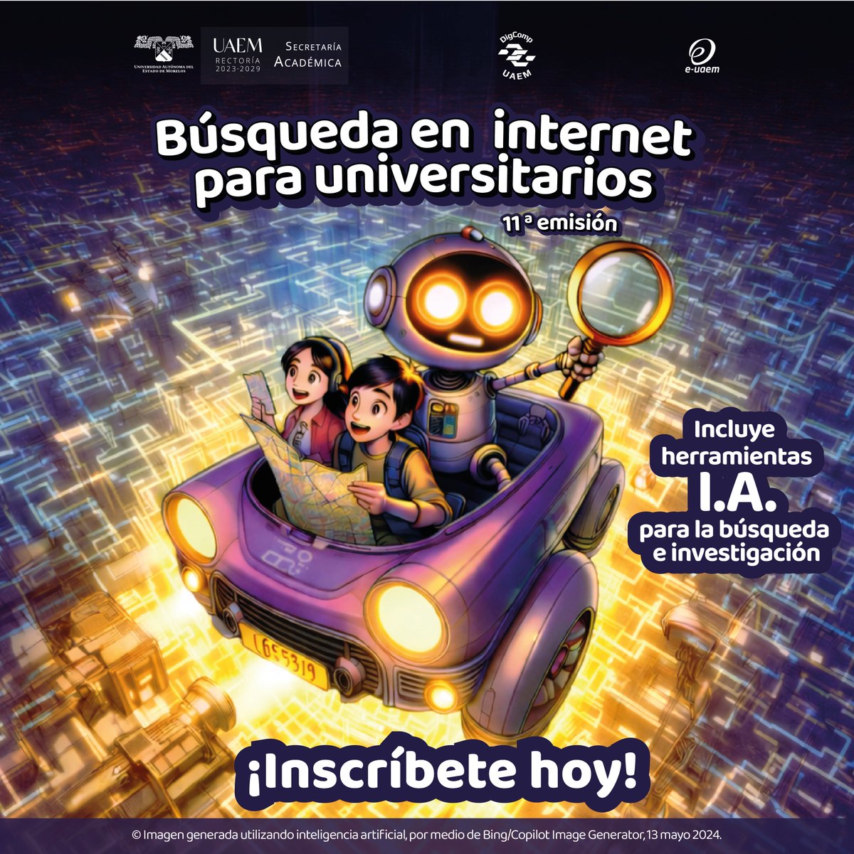 🚀 ¡Hoy inician!

📚 Alfabetismo Mediático e Informacional
 🔎 Búsqueda en Internet para universitarios
Fortalece tu pensamiento crítico y aprende a encontrar fuentes confiables en la web.

✨ Aún puedes inscribirte:

🔗 cursos.aprende.gob.mx/courses/course…
 🔗 cursos.aprende.gob.mx/courses/course…