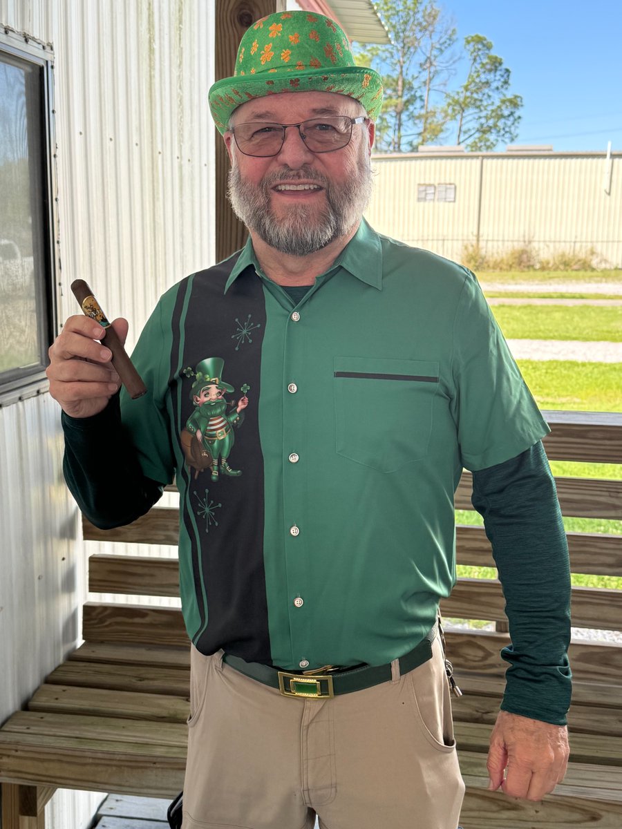 QRILLC's tweet photo. Happy St. Patrick’s Day from everyone at QRI—especially our President, Kenny New!🍀 https://t.co/4f3ZmMMSWp