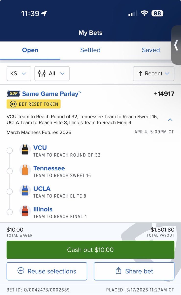 heybearpicks's tweet photo. @FDSportsbook @FanDuel AYYE https://t.co/Usyt5VtpUq