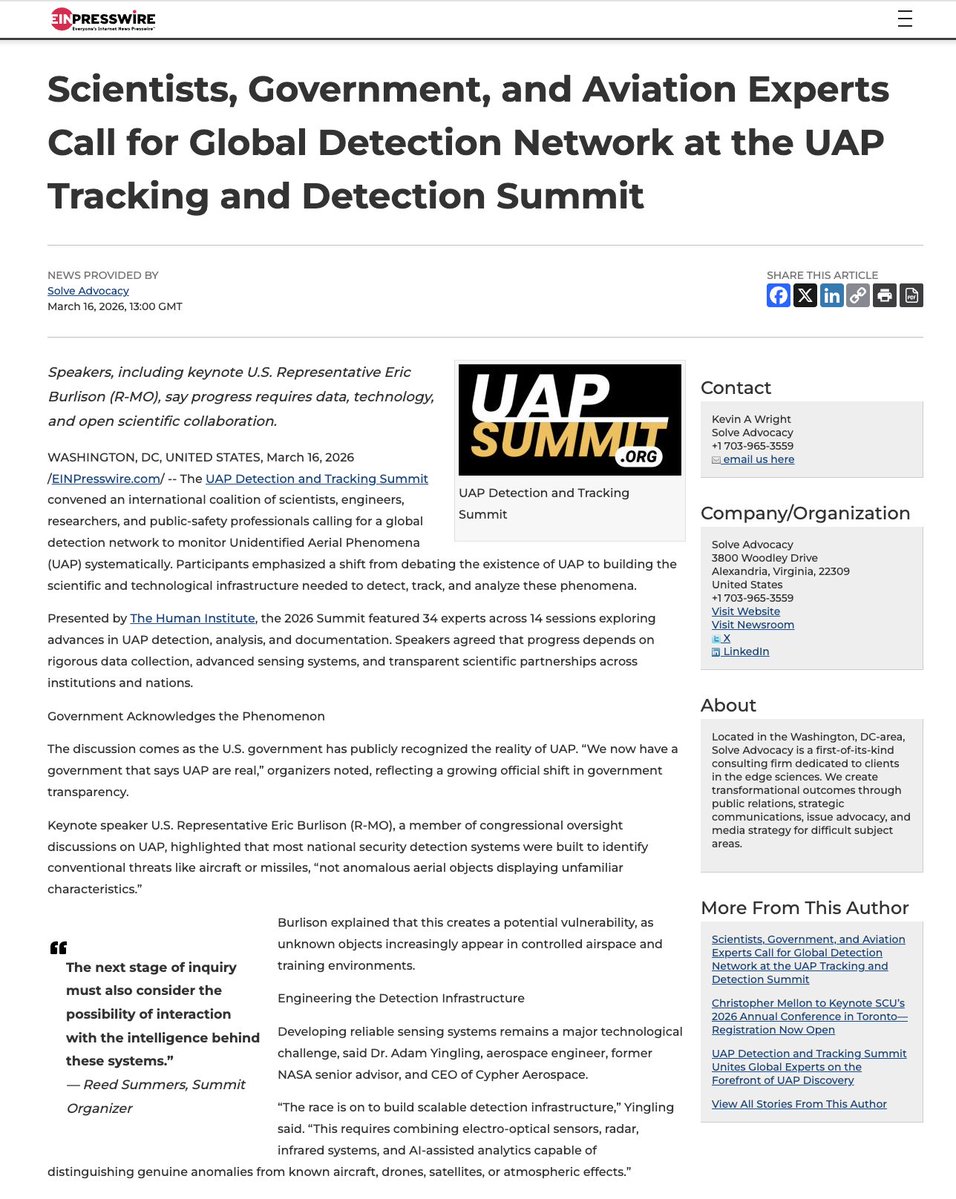 UAP Summit tweet media