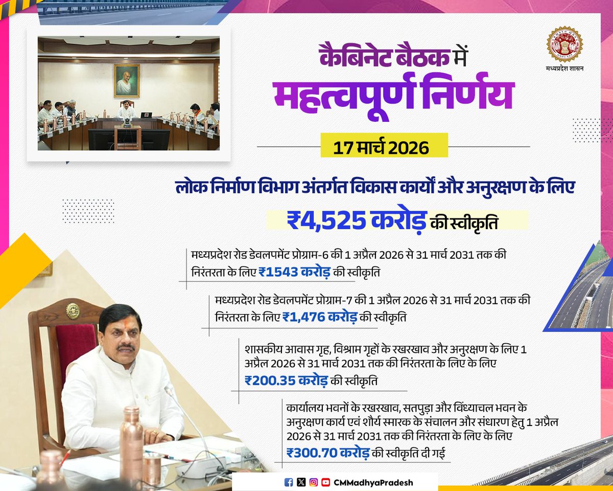 Chief Minister, MP tweet media