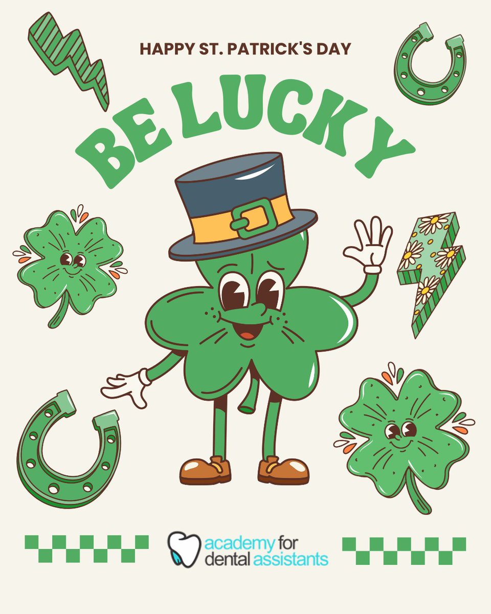 Academy4da's tweet photo. 🍀 Happy St. Patrick’s Day from A4DA! 🍀

Wishing you a day filled with good luck, positivity, and a little extra green 💚 

#A4DA #HappyStPatricksDay #Holiday https://t.co/y2JGNRkKzt