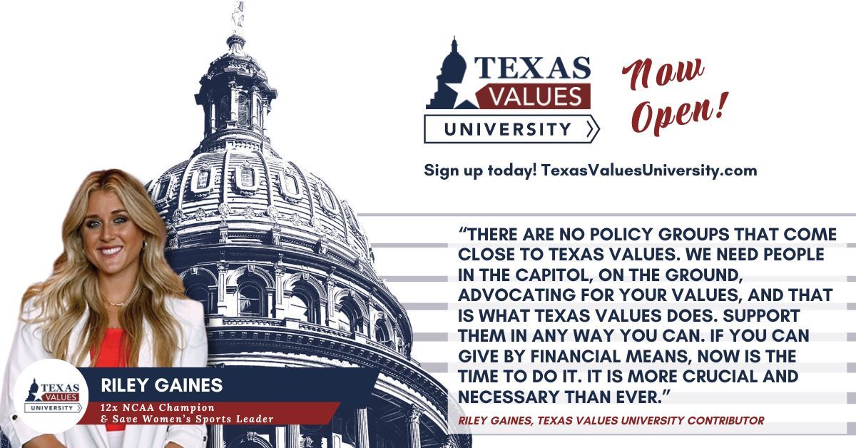 Texas Values (text txvalues to 797979 for update) tweet media