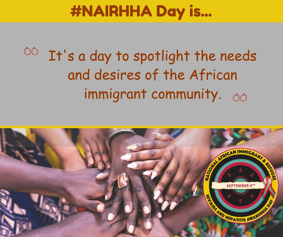 NAIRHHA Day is a day to spotlight the needs, desires, and lived realities of African immigrant communities. Our voices are not background noise, they are the main story. Let’s listen well and act boldly.
#NAIRHHADay #AfricanImmigrantHealth