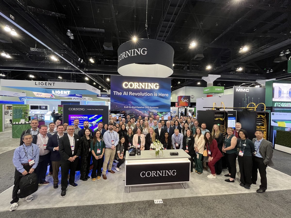 Corning OpComm tweet media