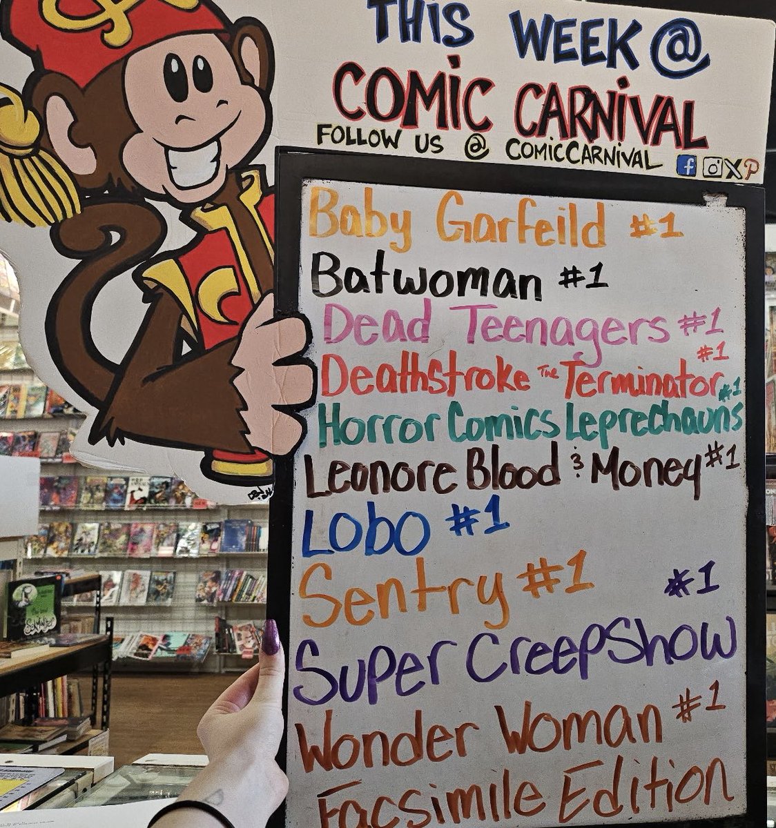 Comic Carnival tweet media