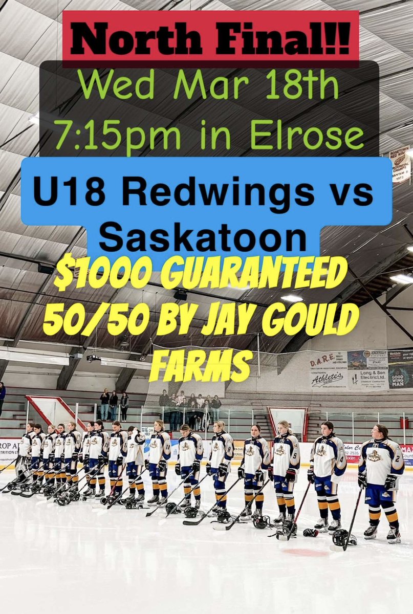 Come to Elrose Wednesday night!