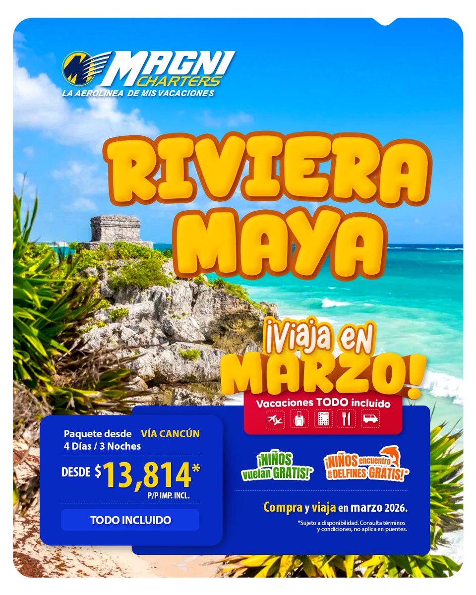 Magnicharters tweet media