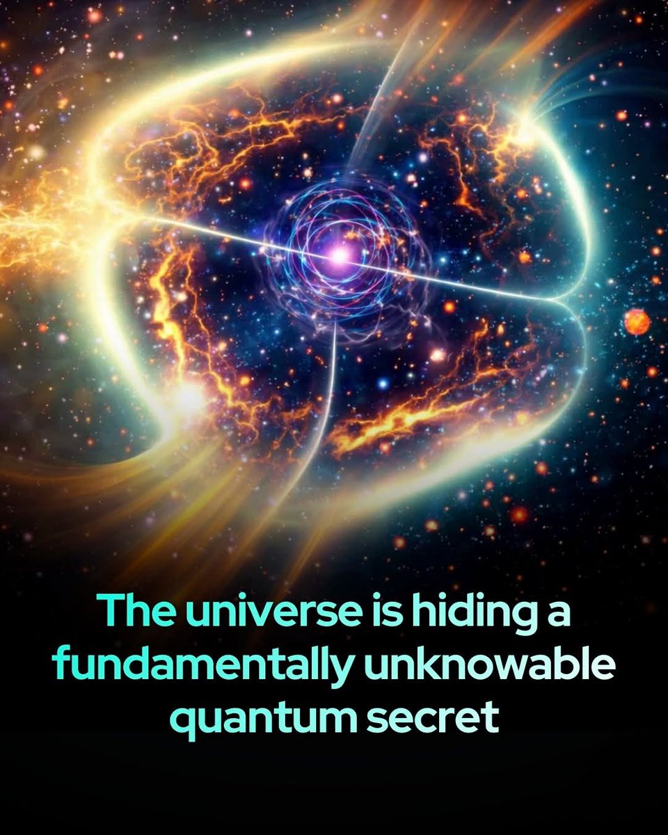 latestincosmos's tweet photo. 🚨 Scientists have identified a built-in limit to human knowledge…

It suggests the cosmos's true quantum state may remain forever beyond our reach.

Quantum mechanics has long challenged our understanding of reality by replacing certainty with probability. Central to this field is the concept of the wave function, a mathematical tool that describes every possible state a particle can inhabit. Modern physicists are now expanding this principle to the entire cosmos, proposing a single wave function of the universe that encodes every configuration of matter, energy, and spacetime. However, a startling realization is emerging: even if we could identify the possible mathematical descriptions of our universe, we might never be able to prove which one actually defines our existence.

The obstacle lies in our perspective as internal observers. Because we are part of the system we are trying to measure, we lack the external vantage point required to gather enough information to distinguish between competing quantum descriptions of reality. This creates a permanent horizon of knowledge where certain aspects of the cosmos remain mathematically shielded from scientific confirmation. Ultimately, this suggests that the universe contains a fundamental limit to discovery, ensuring that the deepest secrets of reality remain forever out of reach, regardless of how advanced our technology or theories become.

source: New Scientist. (2026). The Universe May Be Hiding a Fundamentally Unknowable Quantum Secret. New Scientist.