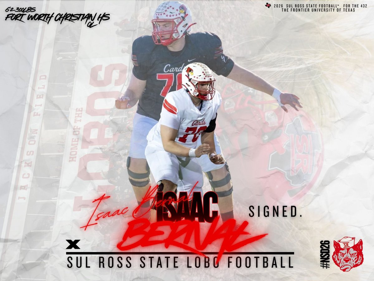 Sul Ross Football tweet media