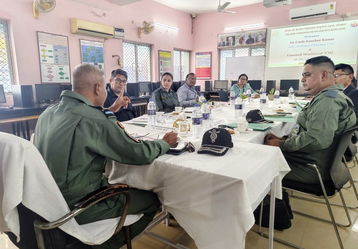 PM SHRI KV AFS BORJHAR tweet media