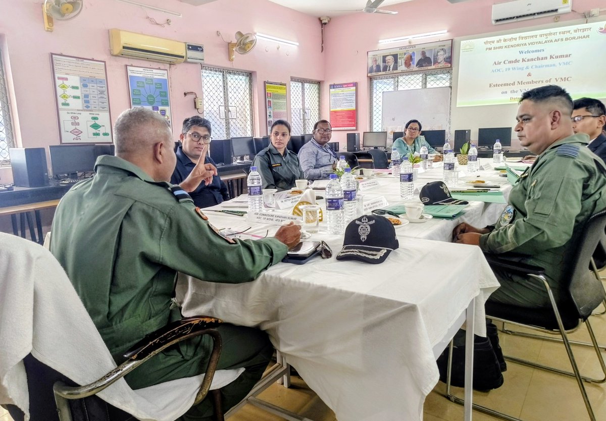 PM SHRI KV AFS BORJHAR tweet media