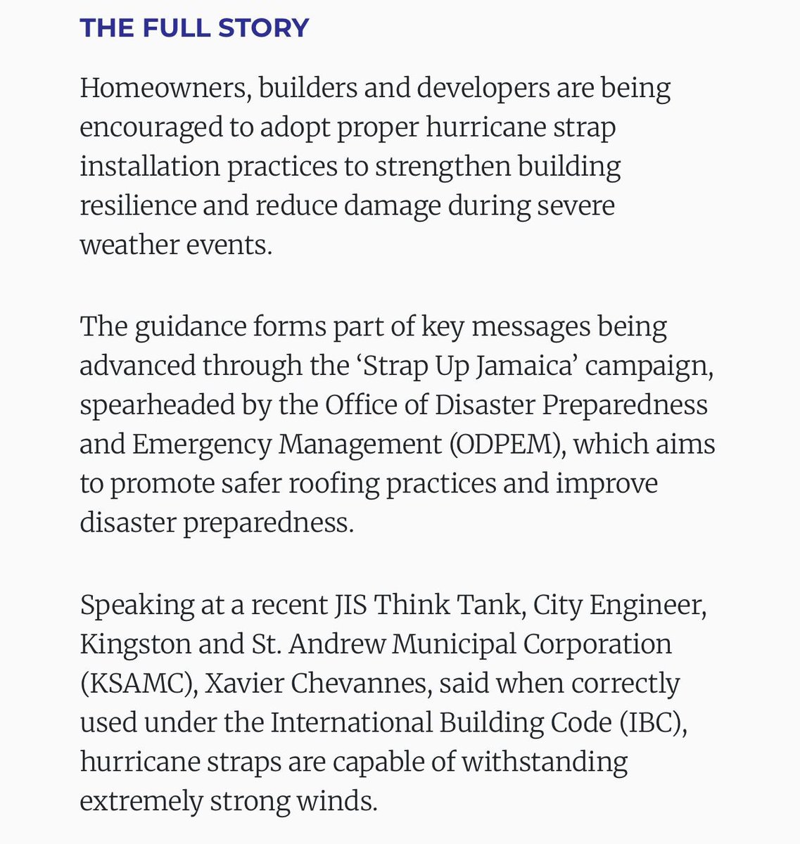 Kingston & St. Andrew Municipal Corporation tweet media