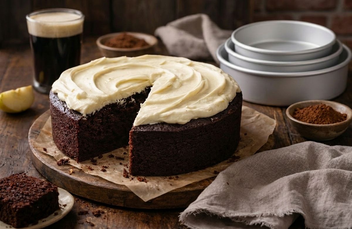 Sometimes you have to make your own luck! 
This Chocolate Guinness Cake is a rich and moist St. Patrick’s Day showstopper. 
Be bold and lucky.

fatdaddios.com/chocolate-guin…
