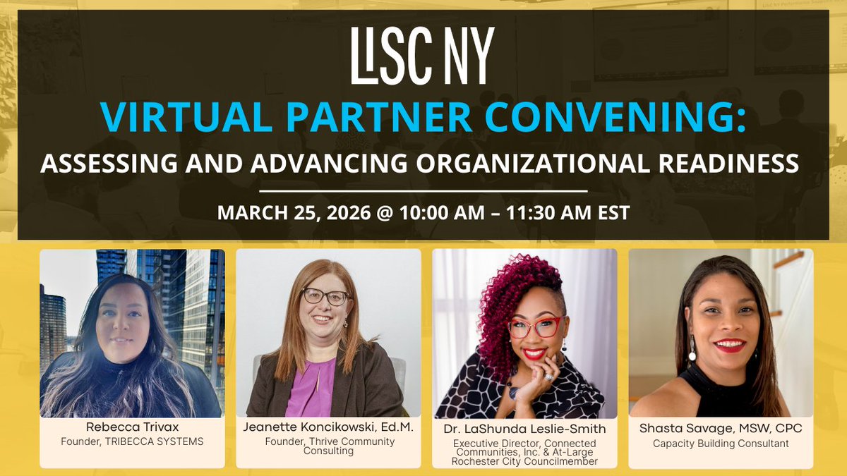 LISC NY tweet media