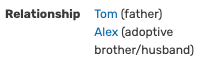 terrytorres's tweet photo. @aairwandy @Vajracharia @S_R_Tweets However you slice it, having someone listed as your adoptive brother in your wiki and then having to amend the relationship to add "/husband" is pretty crazy. It suggests neither of them get out much and they just decided to fuck whoever they were living with at the time... https://t.co/t85SCzcVV8