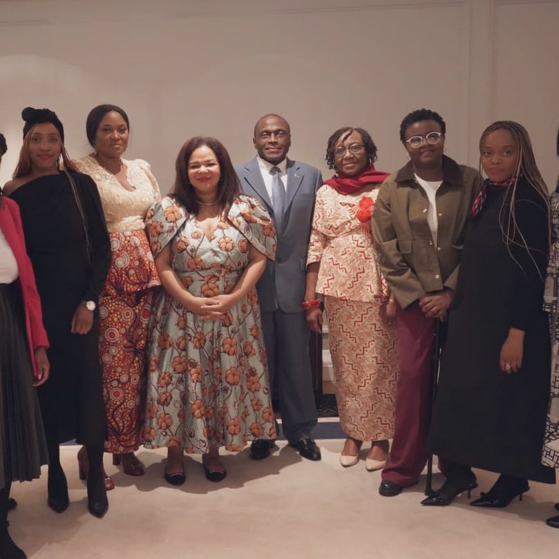 charlhene's tweet photo. My Gratitude to M. @kayikwambaT for taking the initiative to hold an evening with myself and London’s finest diaspora women in our honour and in celebration of #MothersDay2026 #rdc #congo https://t.co/NjCqiHbsjV