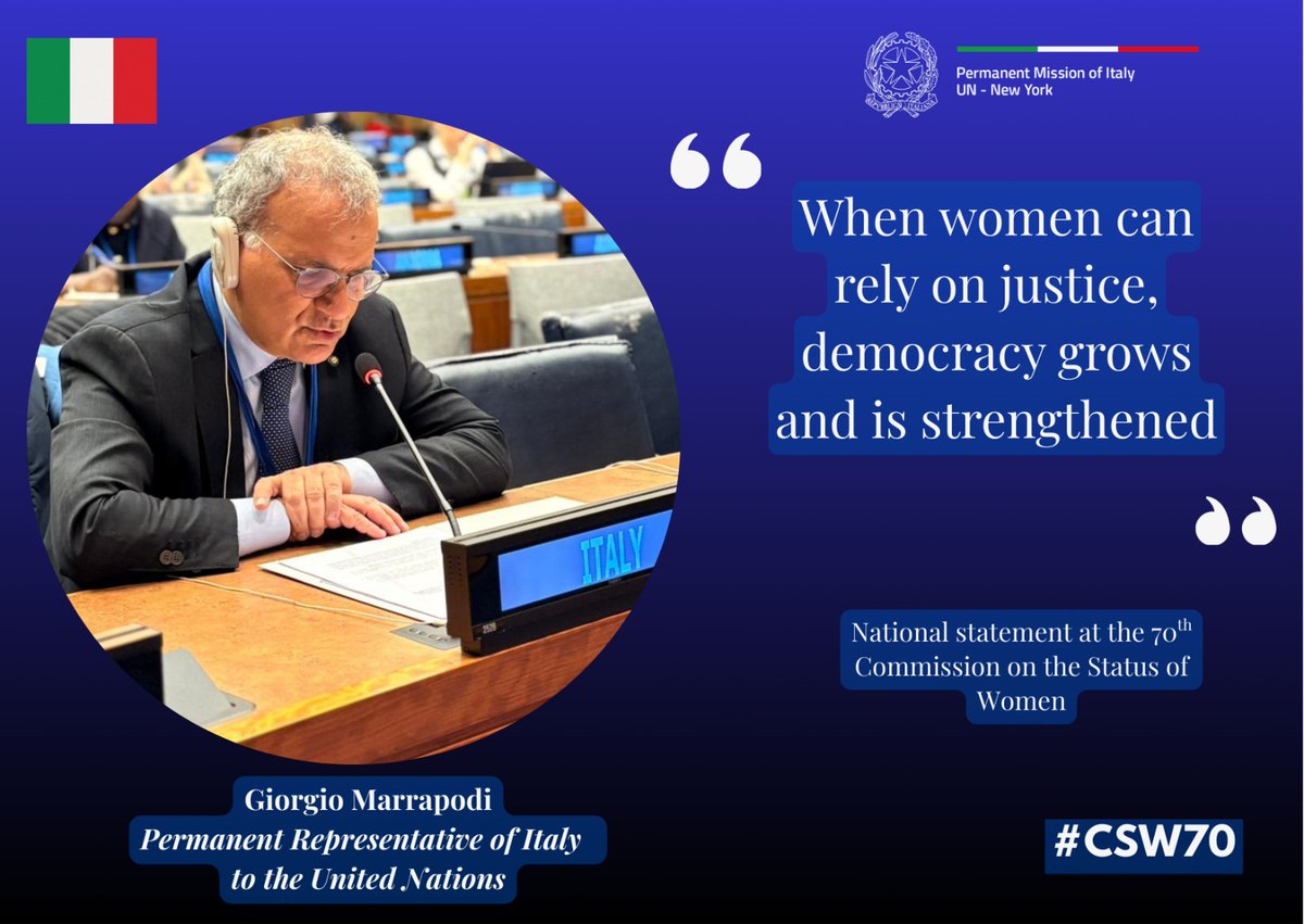 Italy UN New York tweet media