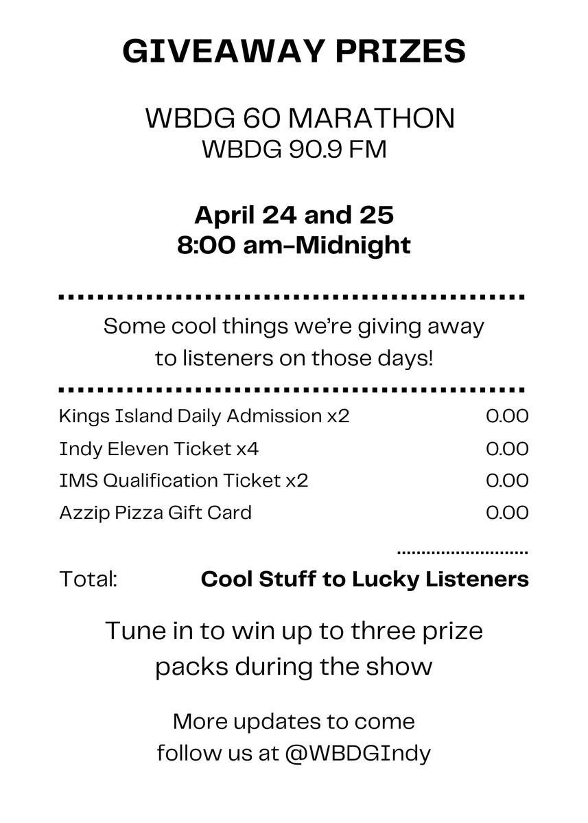 Indy's Giant 90.9, WBDG Radio tweet media